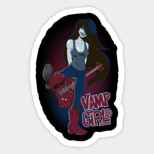 Vamp Girl Sticker